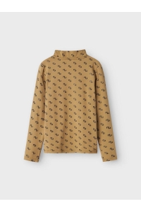 NAME IT KIDS NKFNIKANEL LS SLIM HIGH NECK TOP kelp