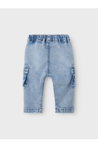 Name It NBMBEN BAGGY CARGO JEANS 2727-YB NO: medium blue denim