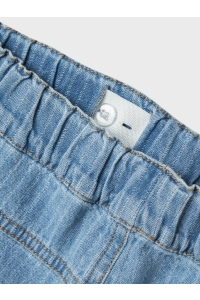 NAME IT KIDS NKMRYAN CARGO DNM L SHORTS 3950-KY light blue denim/stripes