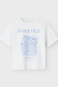 NAME IT KIDS NKFDASK SS NREG TOP bright white