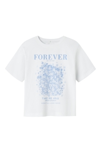 NAME IT KIDS NKFDASK SS NREG TOP bright white