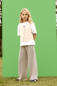NAME IT KIDS NKFDANE SS NREG TOP BOX bright white/black