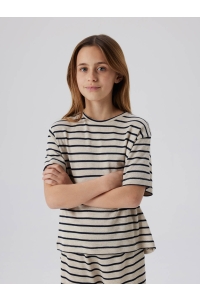 NAME IT KIDS NKFDALLA SS NREG TOP navy blazer/bright white