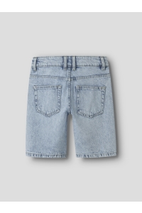 Name It NKMRYAN REG L DNM SHORTS 6750-DM NO: light blue bleached denim
