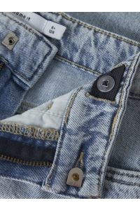 Name It NKMRYAN REG L DNM SHORTS 6750-DM NO: light blue bleached denim