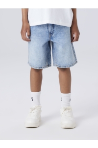 Name It NKMRYAN REG L DNM SHORTS 6750-DM NO: light blue bleached denim
