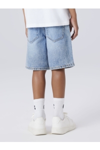 Name It NKMRYAN REG L DNM SHORTS 6750-DM NO: light blue bleached denim