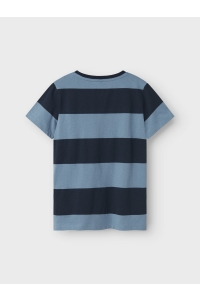 NAME IT KIDS NKMDORIO SS TOP spring lake/navy blazer