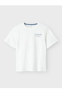 NAME IT KIDS NKMFOND SS NREG TOP BOX bright white