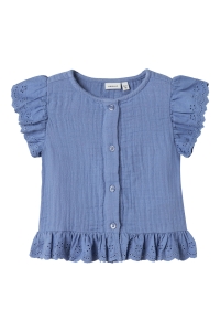 NAME IT MINI NMFHAKKI CAPSL SHIRT bleached denim