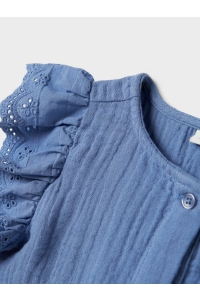 NAME IT MINI NMFHAKKI CAPSL SHIRT bleached denim