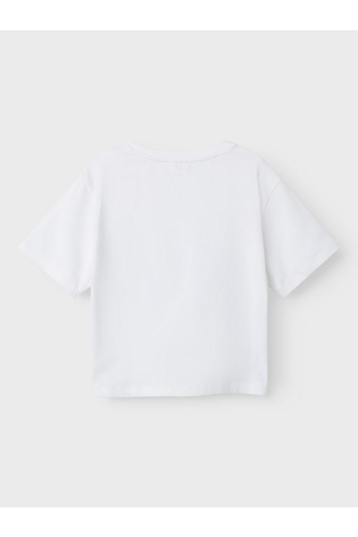NAME IT MINI NMFNOLLA SS NREG TOP bright white