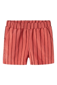 NAME IT KIDS NKFHEIK SHORTS spiced coral/madder brown
