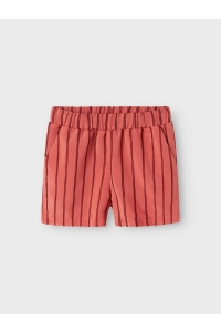 NAME IT KIDS NKFHEIK SHORTS spiced coral/madder brown