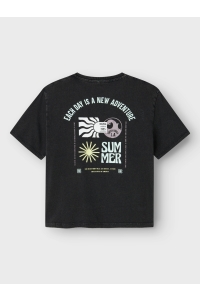 NAME IT KIDS NKMJEANO SS NREG TOP black
