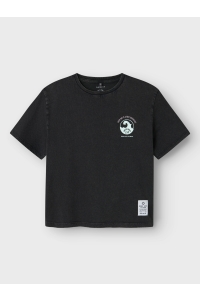 NAME IT KIDS NKMJEANO SS NREG TOP black
