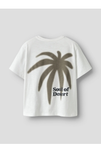 NAME IT KIDS NKMJOLAL SS NREG TOP BOX bright white