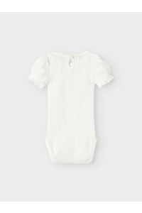 Name It NBFHAPPY SS BODY cloud dancer