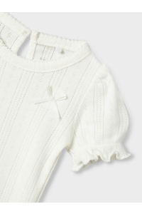 Name It NBFHAPPY SS BODY cloud dancer