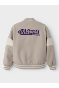 NAME IT KIDS NKFMIKADO VARSITY JACKET pure cashmere