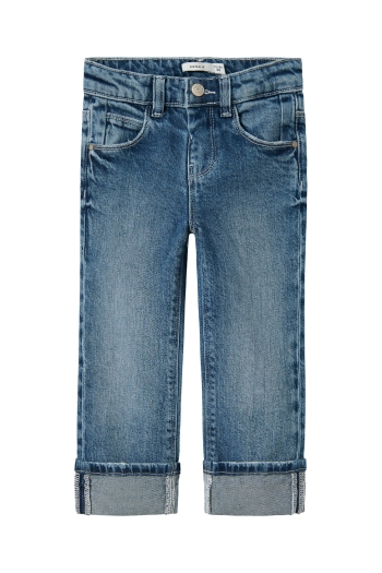 NAME IT MINI NMFROSE STRAIGHT FOLD JEANS 4224-AZ: