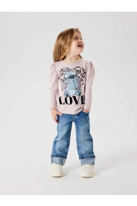 NAME IT MINI NMFROSE STRAIGHT FOLD JEANS 4224-AZ: medium blue denim