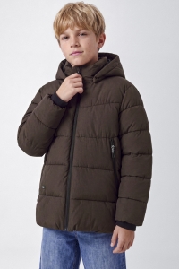Name It NKMMELVIN PUFFER JACKET seal brown