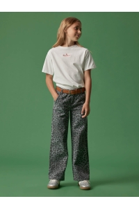 NAME IT KIDS NKFNEATA SS NREG TOP cloud dancer/red alert