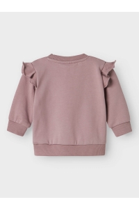 Name It NBFNILDA LS SWEAT BRU peyote melange