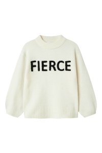 NAME IT KIDS NKFODESSA LS KNIT cloud dancer