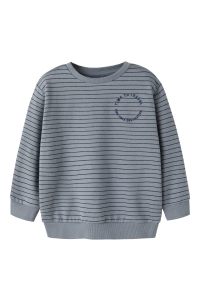 NAME IT MINI NMMOMERO LS NREG SWEAT BRU tradewinds