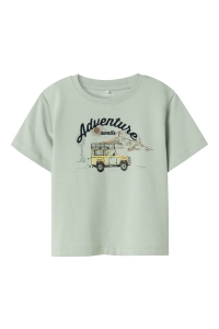 NAME IT MINI NMMHAKO NREG SS TOP BOX aqua gray