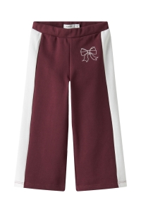 NAME IT MINI NMFRIVEA WIDE PANT burgundy