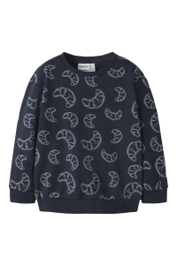 NAME IT MINI NMMRICHIE LS NREG SWEAT BRU navy blazer