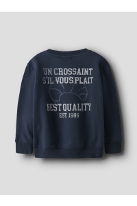 NAME IT MINI NMMRICO LS NREG SWEAT BRU BOX navy blazer