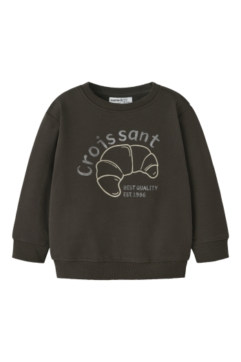 NAME IT MINI NMMRICO LS NREG SWEAT BRU BOX