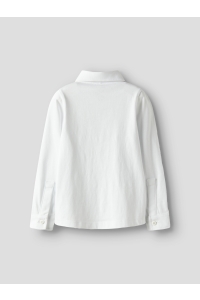 NAME IT MINI NMMRONALO LS JERSEY SHIRT bright white