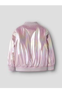 Name It mini NMFMOLINA BOMBER JACKET SHINY moonlite mauve