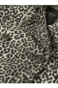 Name It NKFMADELIN TRENCH COAT SHORT AOP birch