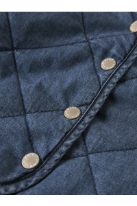 NAME IT MINI NMFJULIETTE QUILT DNM JACKET 6016-P: dark blue denim