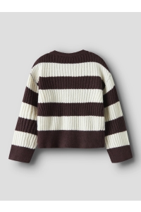 NAME IT KIDS NKFTOTINA LS KNIT oxblood red