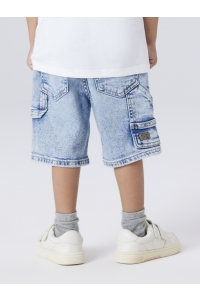 Name It mini NMMBEN LOOSE DNM BERMUDA 8620-BC NO: light blue denim