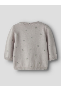 Name It NBFBETA LS KNIT CARD lilac marble