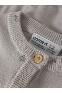 Name It NBFBETA LS KNIT CARD lilac marble