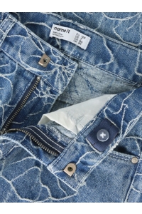 Name It NKFROSE WIDE JACQ JEANS 2928-JQ D medium blue denim