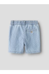 Name It mini NMMRYAN JOG STRIPE DNM L SHORTS 191: light blue denim