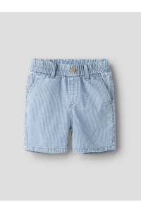 Name It mini NMMRYAN JOG STRIPE DNM L SHORTS 191: light blue denim