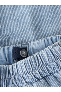 Name It mini NMMRYAN JOG STRIPE DNM L SHORTS 191: light blue denim