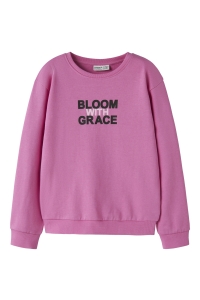 Name It NKFDIFO LS NREG SWEAT UNB BOX strawberry moon