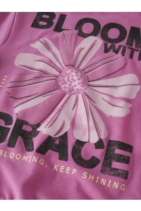 Name It NKFDIFO LS NREG SWEAT UNB BOX strawberry moon